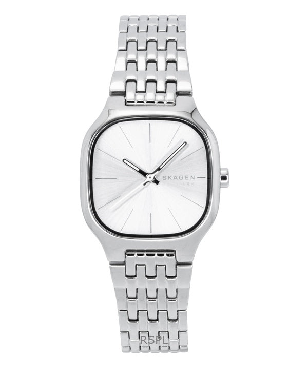 Reloj Skagen Mellem Lille de acero inoxidable con esfera plateada de cuarzo SKW3159 para mujer