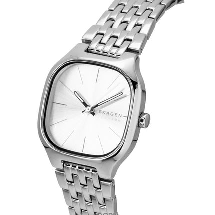 Reloj Skagen Mellem Lille de acero inoxidable con esfera plateada de cuarzo SKW3159 para mujer