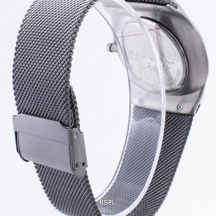 Caja de titanio Skagen Melbye con malla banda SKW6007 reloj de hombre