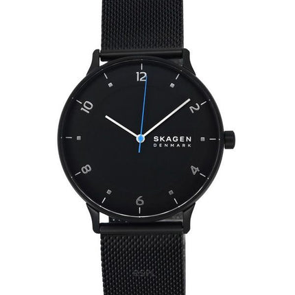 Reloj Skagen Riis Midnight de acero inoxidable con esfera negra y cuarzo SKW6886 para hombre
