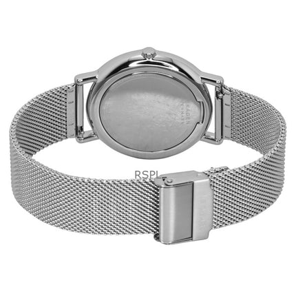 Reloj Skagen Signatur de acero inoxidable con esfera azul de cuarzo SKW6904 para hombre