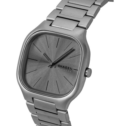 Reloj Skagen Mellem de acero inoxidable con esfera gris y cuarzo SKW6936 para hombre