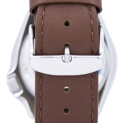 Seiko automático Diver's Ratio Brown Leather SKX007J1-LS12 200M Reloj para hombre