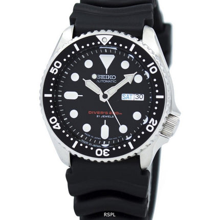 Reloj de buceo automático Seiko SKX007 SKX007J1 SKX007J para hombre, reacondicionado, fabricado en Japón, 200 m