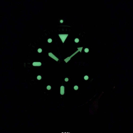 Reloj de Seiko automático LS18 SKX007K1 Diver 200M marrón cuero correa hombre