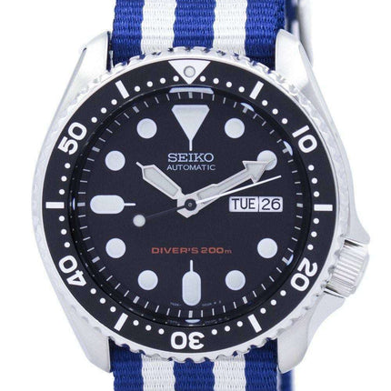 Reloj 200M la OTAN correa SKX007K1 NATO2 hombres de Seiko Automatic Diver