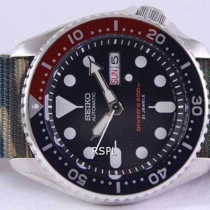 Reloj para hombre Seiko Automatic Diver's 200M Army OTAN SKX009J1-NATO5