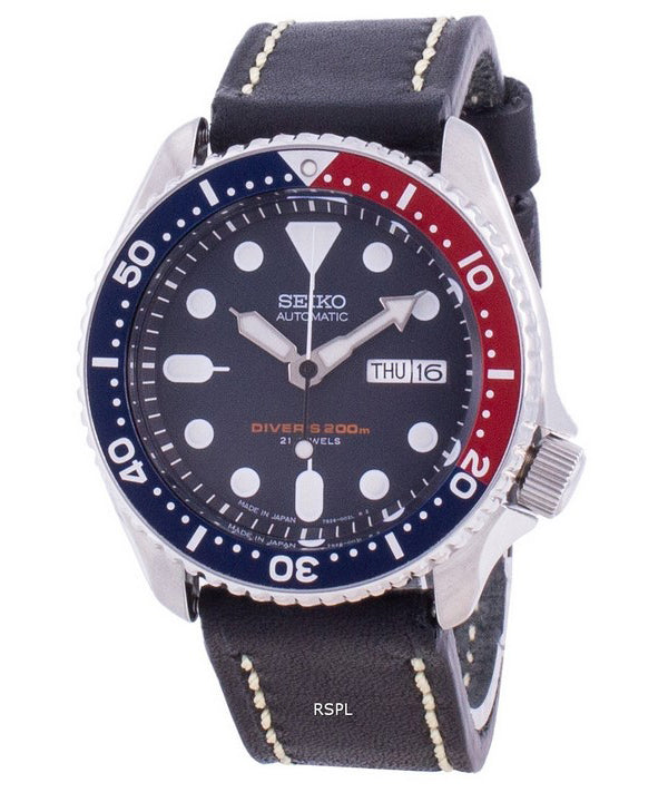 Reloj para hombre Seiko Automatic Diver's Black Dial SKX009J1-var-LS16 200M