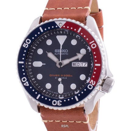 Seiko Automatic Diver&#39,s SKX009J1-var-LS21 200M Reloj para hombre hecho en Japón