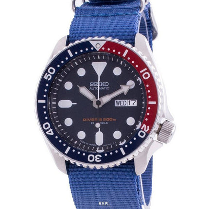 Seiko Automatic Diver&#39,s SKX009J1-var-NATO8 200M Japan Made Herreur