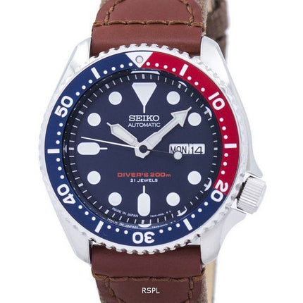 Reloj lona correa SKX009J1-NS1 200M de los hombres de Seiko Automatic Diver