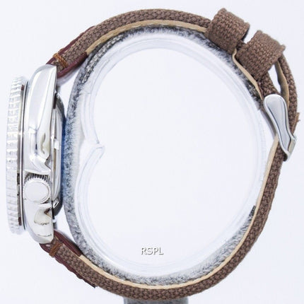 Reloj lona correa SKX009J1-NS1 200M de los hombres de Seiko Automatic Diver