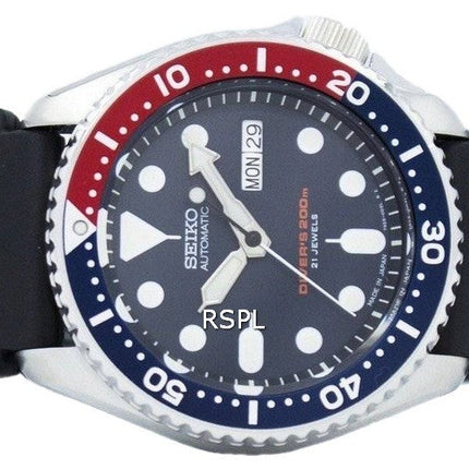Reloj Seiko Automático de Buceo 200m Reacondicionado, Fabricado en Japón, SKX009 SKX009J1 SKX009J para Hombre