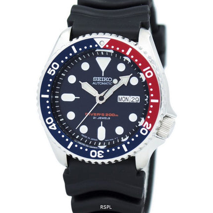 Reloj Seiko Automático de Buceo 200m Reacondicionado, Fabricado en Japón, SKX009 SKX009J1 SKX009J para Hombre