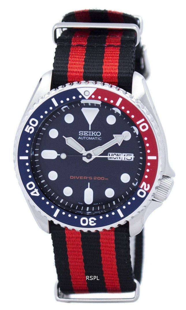 Reloj 200M la OTAN correa SKX009K1-NATO3 hombres de Seiko Automatic Diver