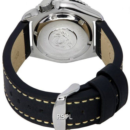 Reloj para hombre Seiko Automatic Diver's Ratio Black Leather SKX009K1-LS2 200M