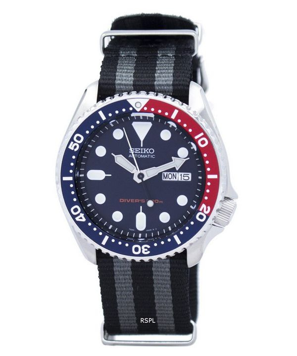 Reloj 200M la OTAN correa SKX009K1-NATO1 hombres de Seiko Automatic Diver
