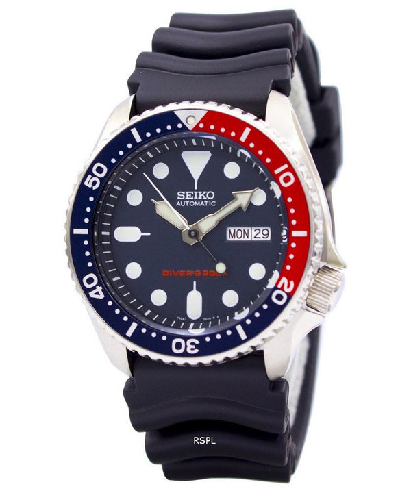 Reloj de buceo automático Seiko SKX009 SKX009K1 SKX009K para hombre reacondicionado