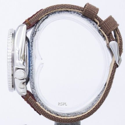 Reloj Nylon correa SKX011J1-NS1 200M de los hombres de Seiko Automatic Diver