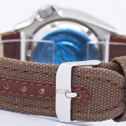 Reloj Nylon correa SKX011J1-NS1 200M de los hombres de Seiko Automatic Diver