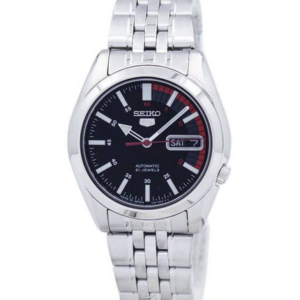 Reloj Seiko 5 automático reacondicionado, fabricado en Japón, 21 joyas, SNK375 SNK375J1 SNK375J para hombre