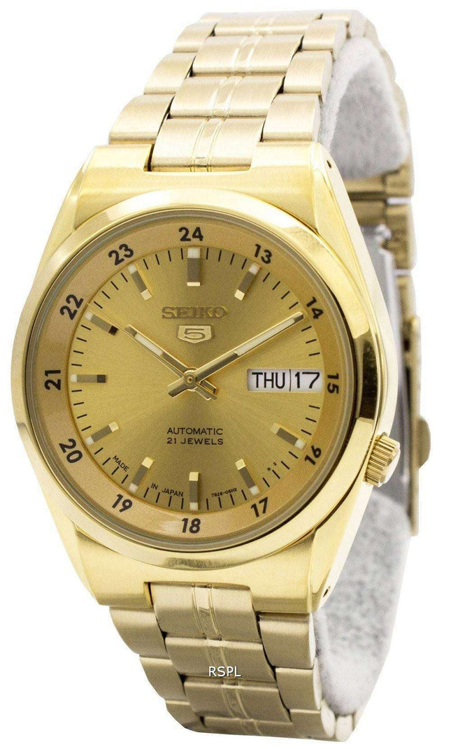 Seiko 5 automático 21 rubíes Japón SNK574J1 SNK574J reloj de hombres