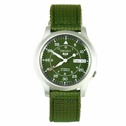 Reloj Seiko 5 Military Automático de nailon SNK805K2 para hombre reacondicionado