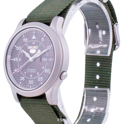 Seiko 5 Military SNK809K2-var-NATO12 Automatisches Nylonarmband Herrenuhr