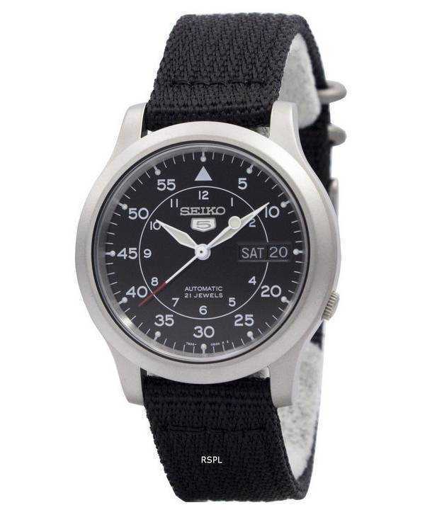 Reloj Seiko 5 Military Automatic SNK809K2 para hombre reacondicionado