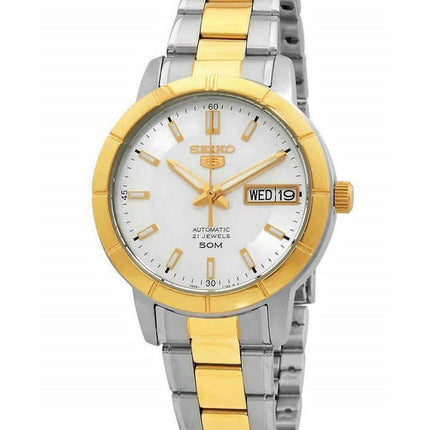 Reloj Seiko 5 automático con esfera plateada SNK892 SNK892K1 SNK892K para mujer reacondicionado