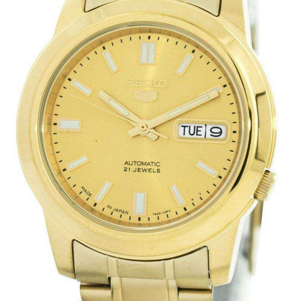 Reloj Seiko 5 automático reacondicionado de 21 joyas, fabricado en Japón, SNKK20, SNKK20J1, SNKK20J para hombre.