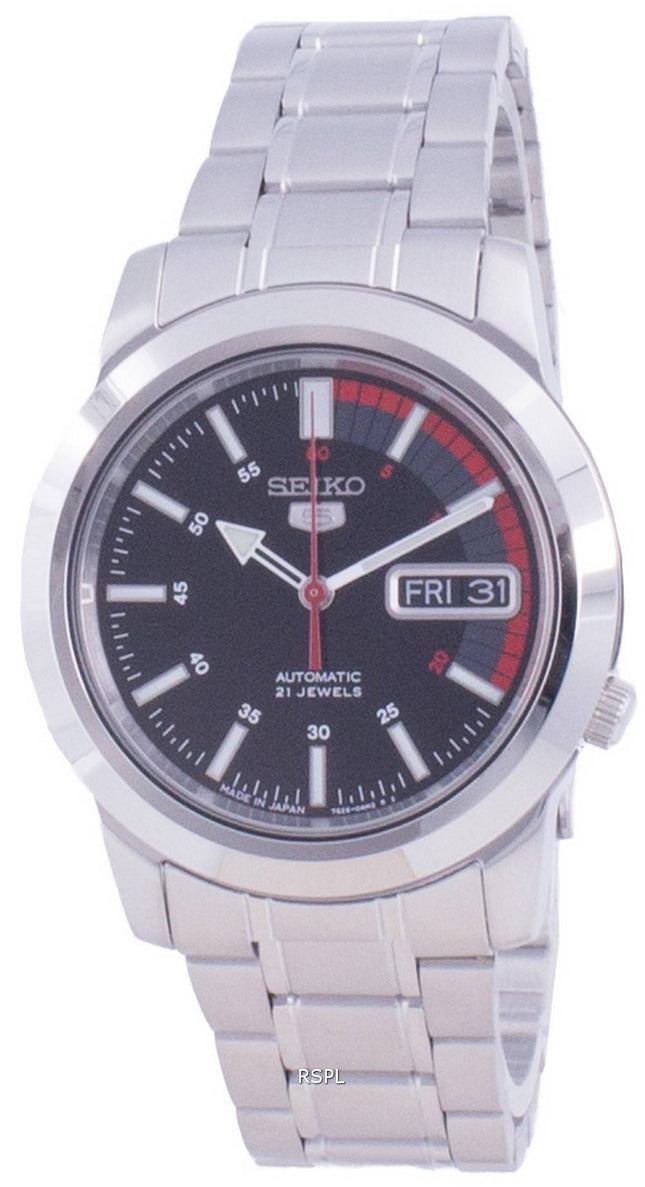 Reloj Seiko 5 automático SNKK31 SNKK31J1 SNKK31J para hombre, reacondicionado y fabricado en Japón.