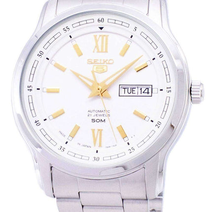 Seiko 5 Japón automático clásico hizo SNKP15 SNKP15J1 SNKP15J Watch de Men