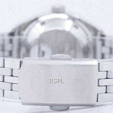 Orient automático Japón diamantes Accent SNQ22004D8 Watch de Women