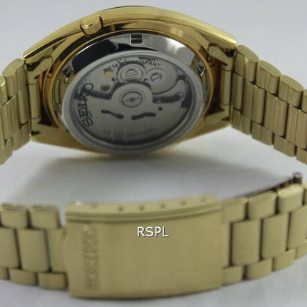Reloj Seiko 5 automático con esfera dorada SNXL72K1 SNXL72K para hombre reacondicionado