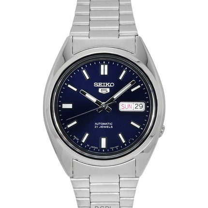 Reloj Seiko 5 automático reacondicionado de 21 joyas, fabricado en Japón, SNXS77 SNXS77J1 SNXS77J para hombre