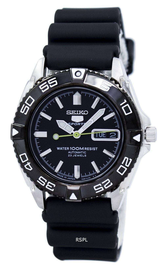 Reloj Seiko 5 Sports automático, 23 joyas, SNZB23J2, para hombre, reacondicionado.