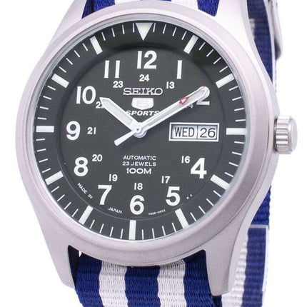 Reloj para hombre Seiko 5 Sports Automatic Japan Made Nato Strap SNZG09J1-NATO2