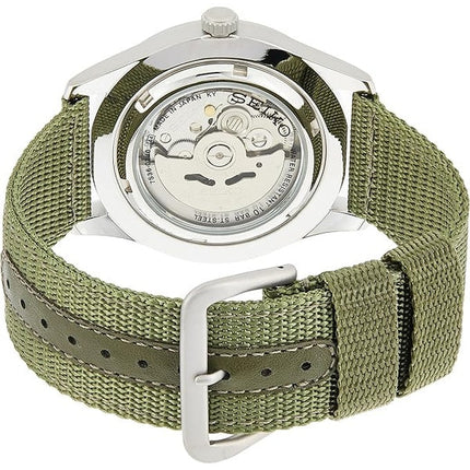 Reloj deportivo automático militar Seiko 5 reacondicionado, fabricado en Japón, SNZG09 SNZG09J1 SNZG09J para hombre