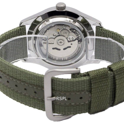 Reloj deportivo automático militar Seiko 5 reacondicionado, fabricado en Japón, SNZG09 SNZG09J1 SNZG09J para hombre