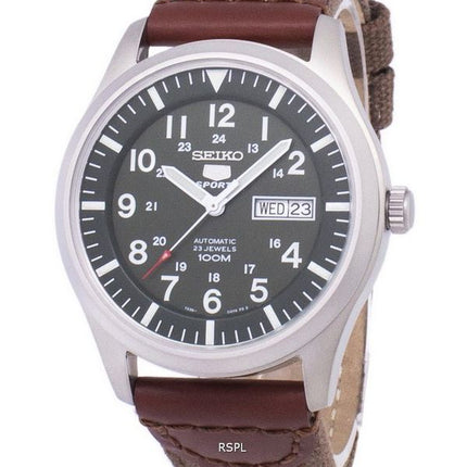 Reloj Seiko 5 Sports automático lona correa SNZG09K1-NS1 de los hombres