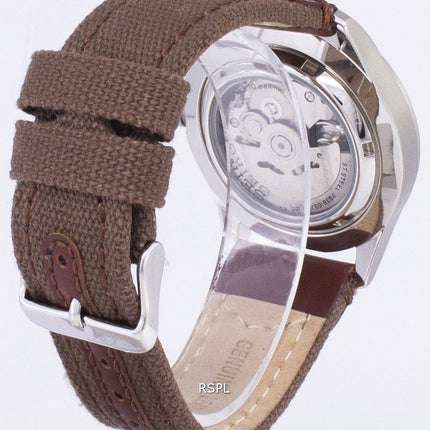 Reloj Seiko 5 Sports automático lona correa SNZG09K1-NS1 de los hombres