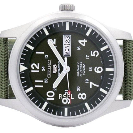 Reloj Seiko 5 Sports automático militar SNZG09K1 SNZG09 SNZG09K varonil