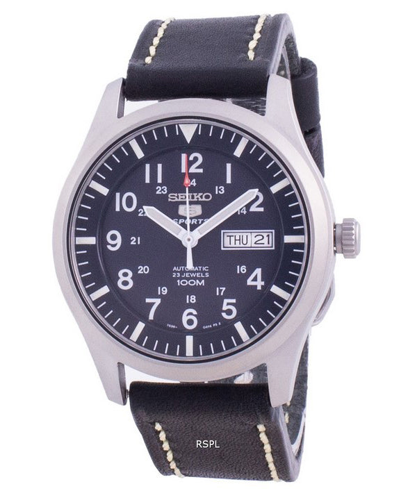 Seiko 5 Sports Blue Dial Automatic SNZG11K1-var-LS16 100M Herreur