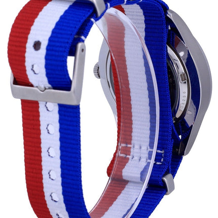 Reloj Seiko 5 Sports automático de poliéster SNZG11K1-var-NATO25 100M para hombre