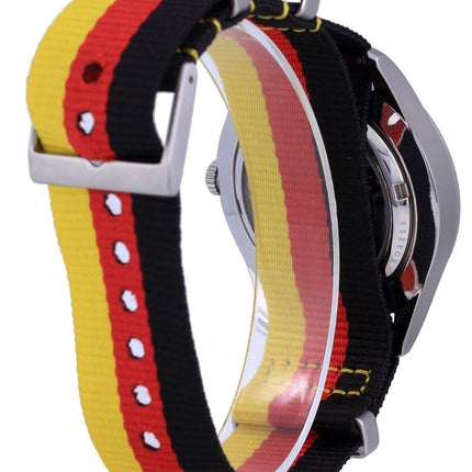 Reloj Seiko 5 Sports automático de poliéster SNZG11K1-var-NATO26 100M para hombre