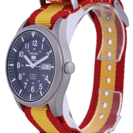 Seiko 5 Sports Automatic Polyester SNZG11K1-var-NATO29 100M Reloj para hombre