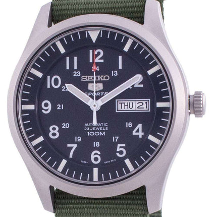 Seiko 5 Sports Blue Dial Automatic SNZG11K1-var-NATO9 100M Herreur