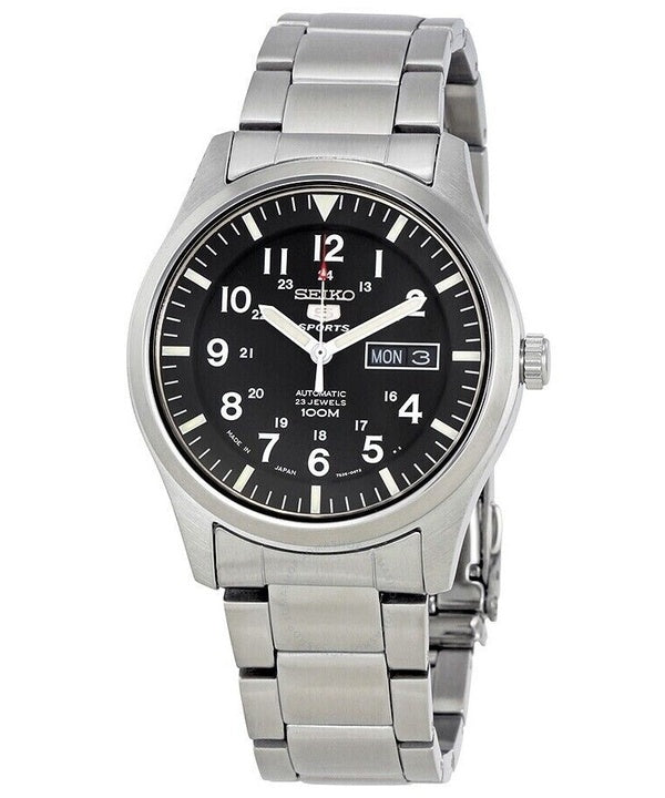 Reloj analógico automático para hombre Seiko 5 Sports SNZG13 SNZG13J1 SNZG13J reacondicionado
