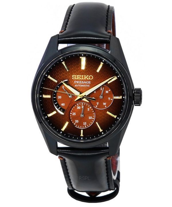 Seiko Presage Sharp Edged Kabuki Edición limitada Automático SPB329 SPB329J1 SPB329J 100M Reloj para hombre